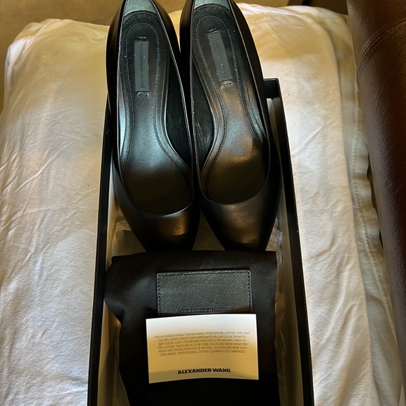 Alexander Wang black shoes. Like new. Worn only once. Euro size 38 - Picture 5 of 9
